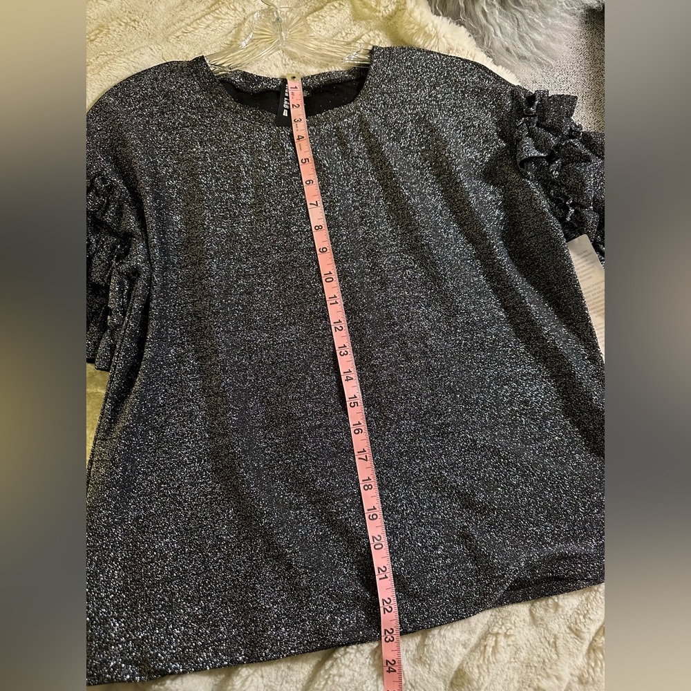 Design Lab metallic blouse - Picture 4 of 5
